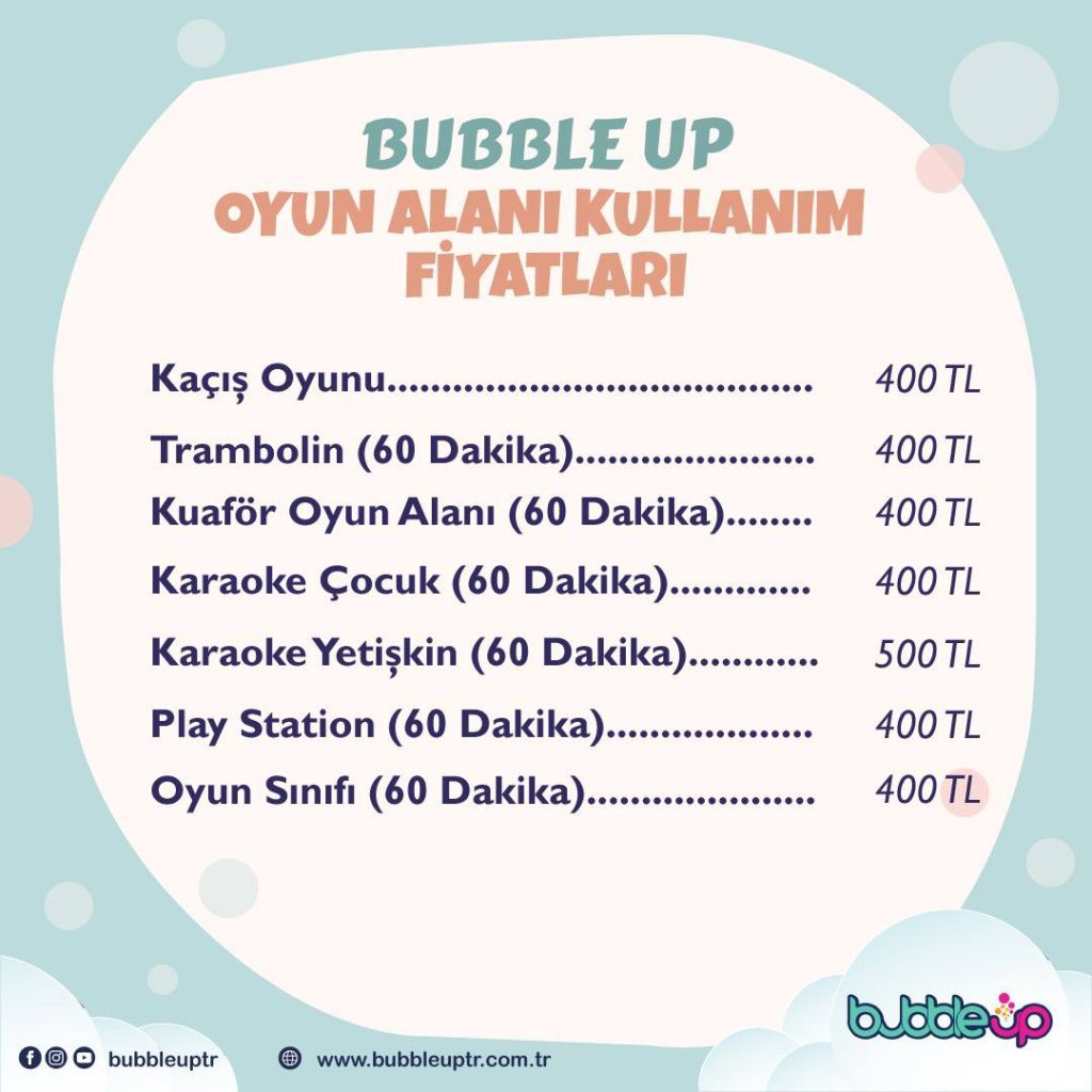 Bahcesehir oyun fiyatları